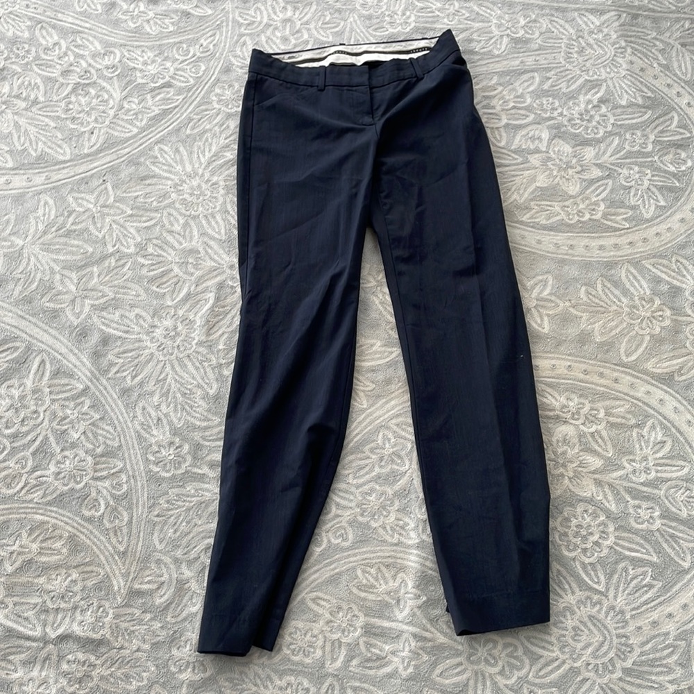 Theory button front dress pant